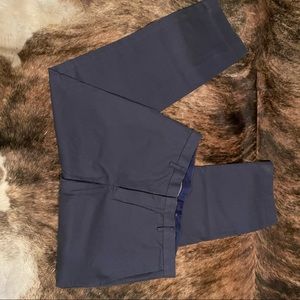 Banana Republic Slim Fit Dress Pants - navy, 31/30